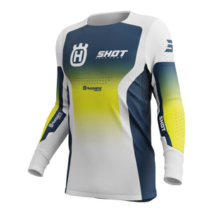 Shot - 2025 Aerolite Husqvarna LE Blue/White Jersey