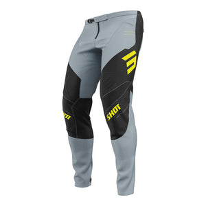 Shot - 2025 Contact Shield Grey/Black/Yellow Pants