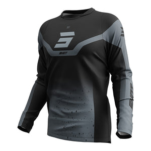 Shot - 2025 Devo Blast Black/Grey Jersey