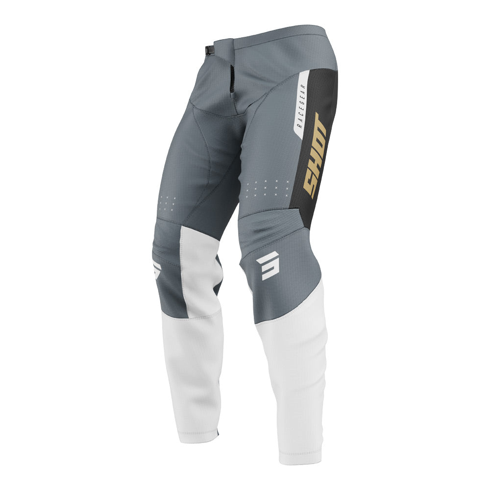 Shot - 2025 Devo League Grey/White/Gold Pants