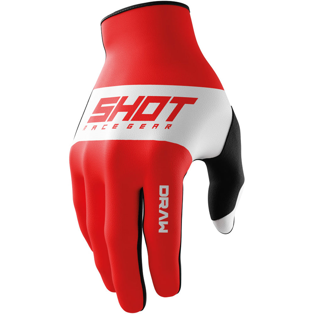 Shot - 2025 Draw Sky Red Gloves