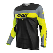 Shot - 2025 Youth Draw League Black/Grey/Yellow - Combo