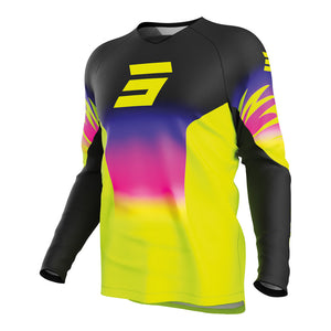 Shot - 2025 Youth Draw X-Treme Black/Yellow/Pink Jersey