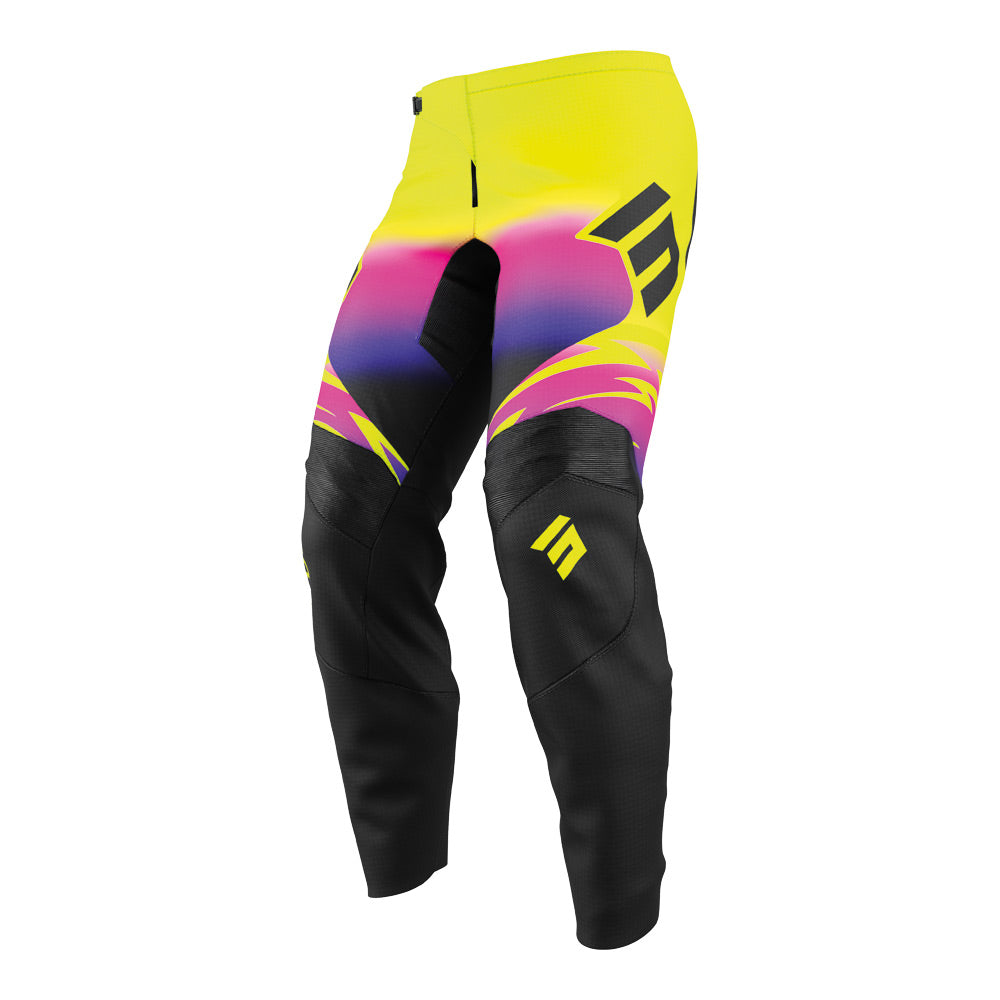 Shot - 2025 Youth Draw X-Treme Black/Yellow/Pink Pants