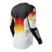 Shot - 2025 Youth Draw X-Treme White/Black/Orange - Combo