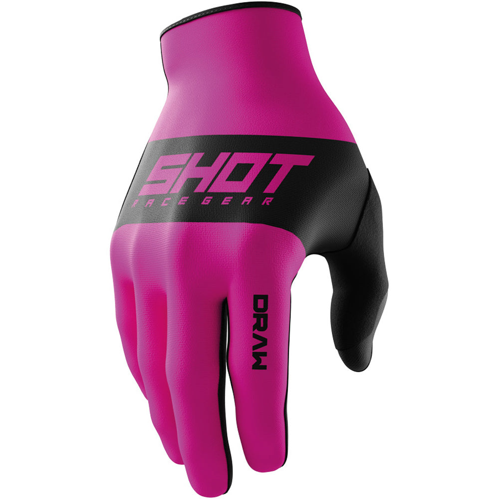 Shot - 2025 Youth Draw Sky Pink Gloves