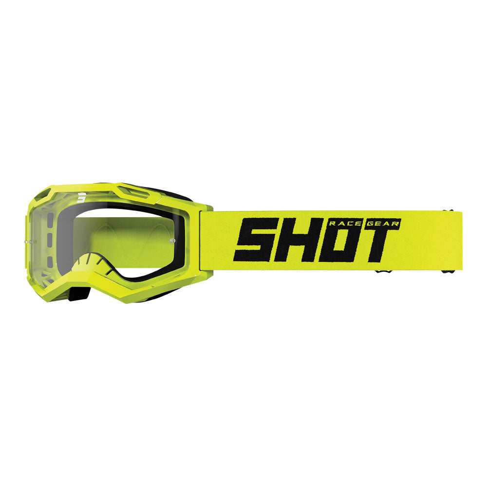 Shot - 2025 Youth Rocket 2.0 Neon Yellow Goggles