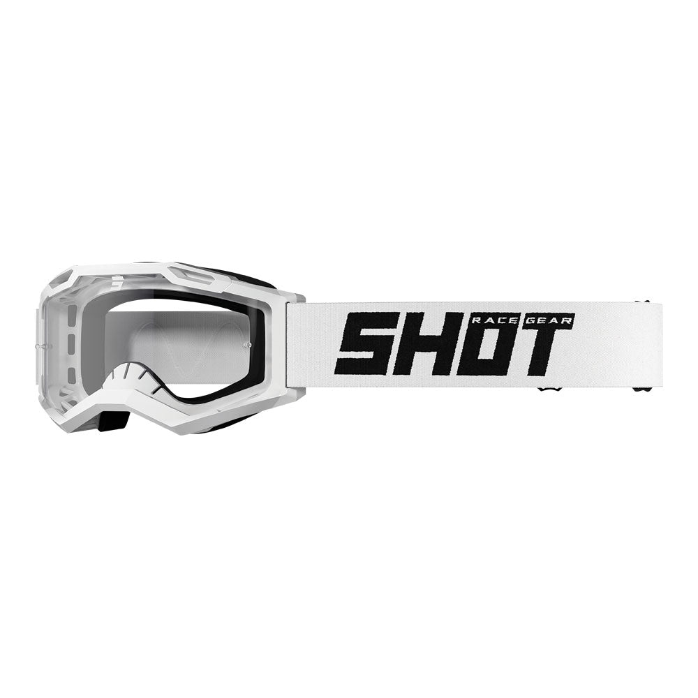 Shot - 2025 Rocket 2.0 White Goggles