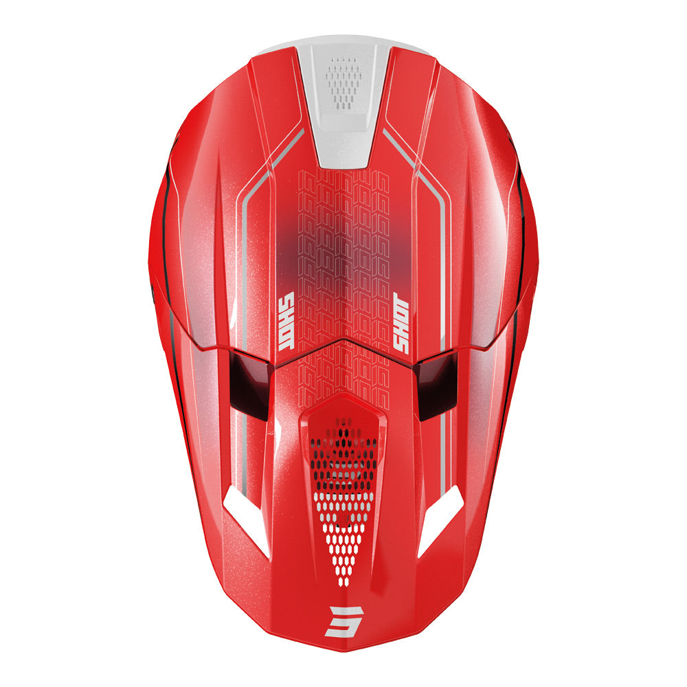 Shot - 2025 Lite Challenger Red MIPS D30 Helmet