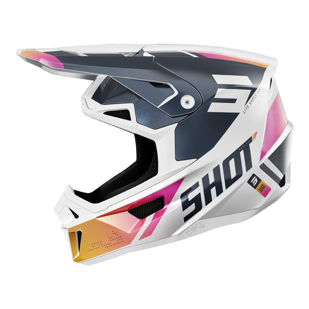 Shot - 2025 Lite Ultra Orange/Pink MIPS D30 Helmet