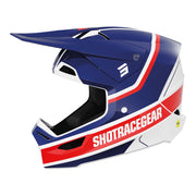 Shot - 2025 Race Mythic Blue/Red Helmet