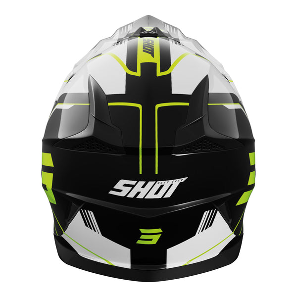 Shot - 2026 Pulse Lines Black/Neon Yellow Helmet