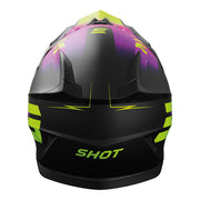 Shot - 2025 Pulse X-Treme Black/Pink/Yellow Helmet