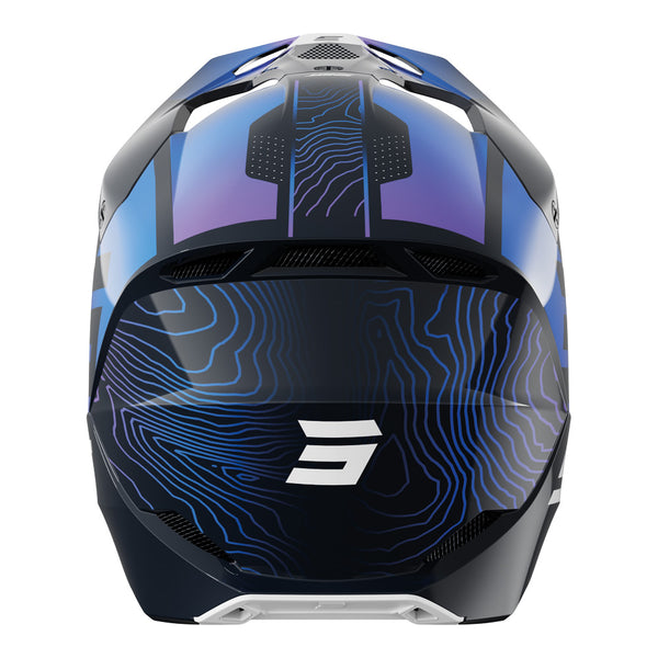 Shot - 2026 Kids Furious Apex Blue Helmet