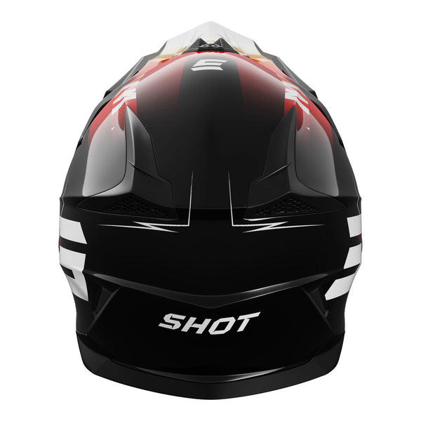 Shot - 2026 Kids Pulse X-Treme Red/Orange Helmet