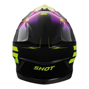 Shot - 2025 Youth Pulse X-Treme Black/Pink/Yellow Helmet