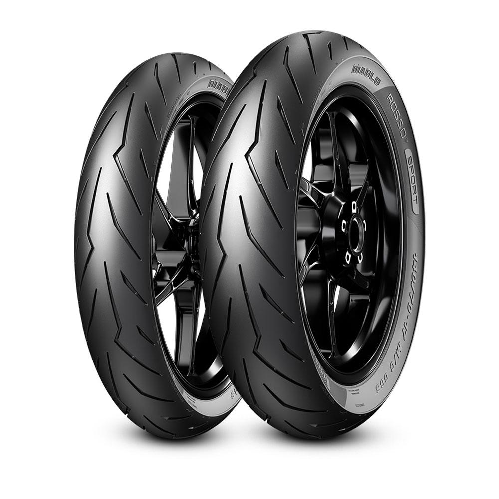 Pirelli - Diablo Rosso Sport Scooter F/R 90/90-14 46S TL