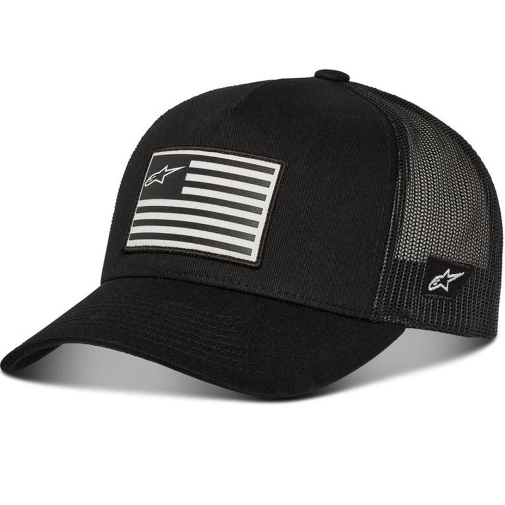 Alpinestars - Flag Snapback Black/Black Hat