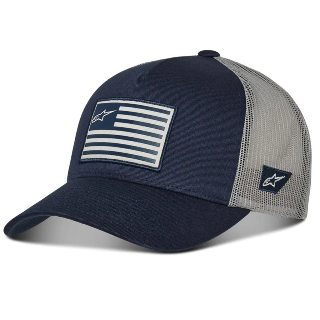 Alpinestars - Flag Snapback Navy/Grey Hat