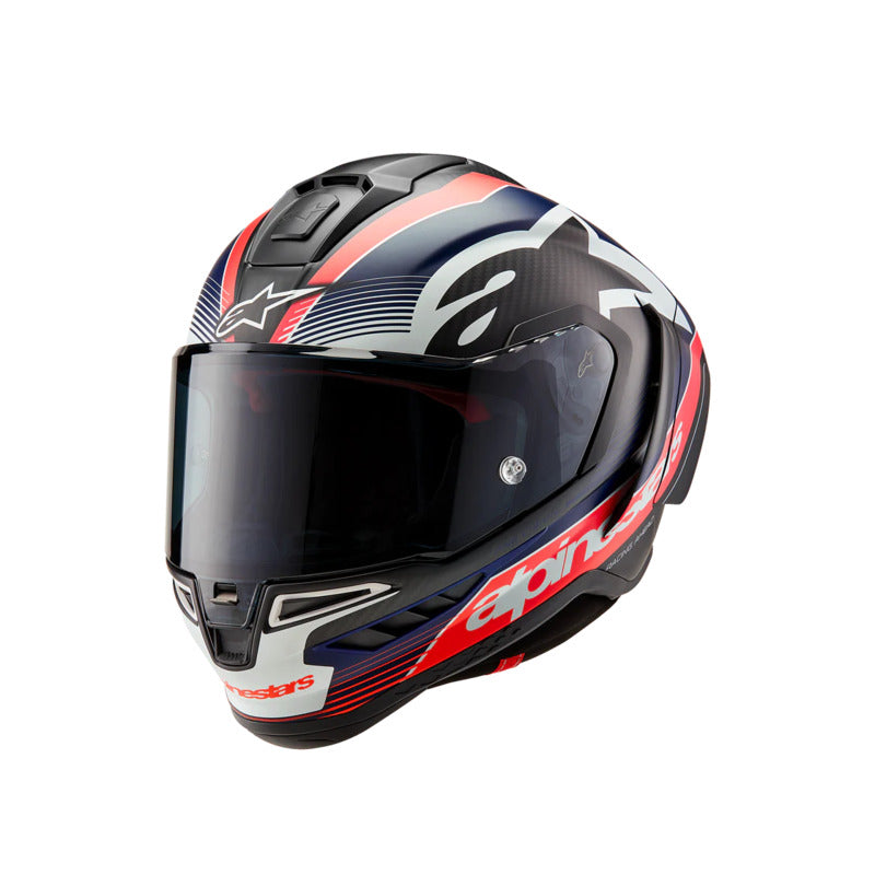 Alpinestars - Supertech R10 Team Black/Red/Fluro Carbon Helmet
