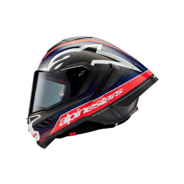 Alpinestars - Supertech R10 Team Black/Red/Fluro Carbon Helmet