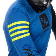 Fasthouse - Youth Carbon Echo Electric Blue Jersey