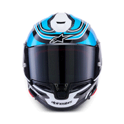 Alpinestars - SR7 Zeal Black/Blue/Pink Helmet