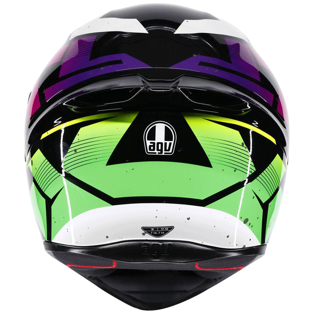 AGV - K1 S Punk Pulse Black/Purple Helmet