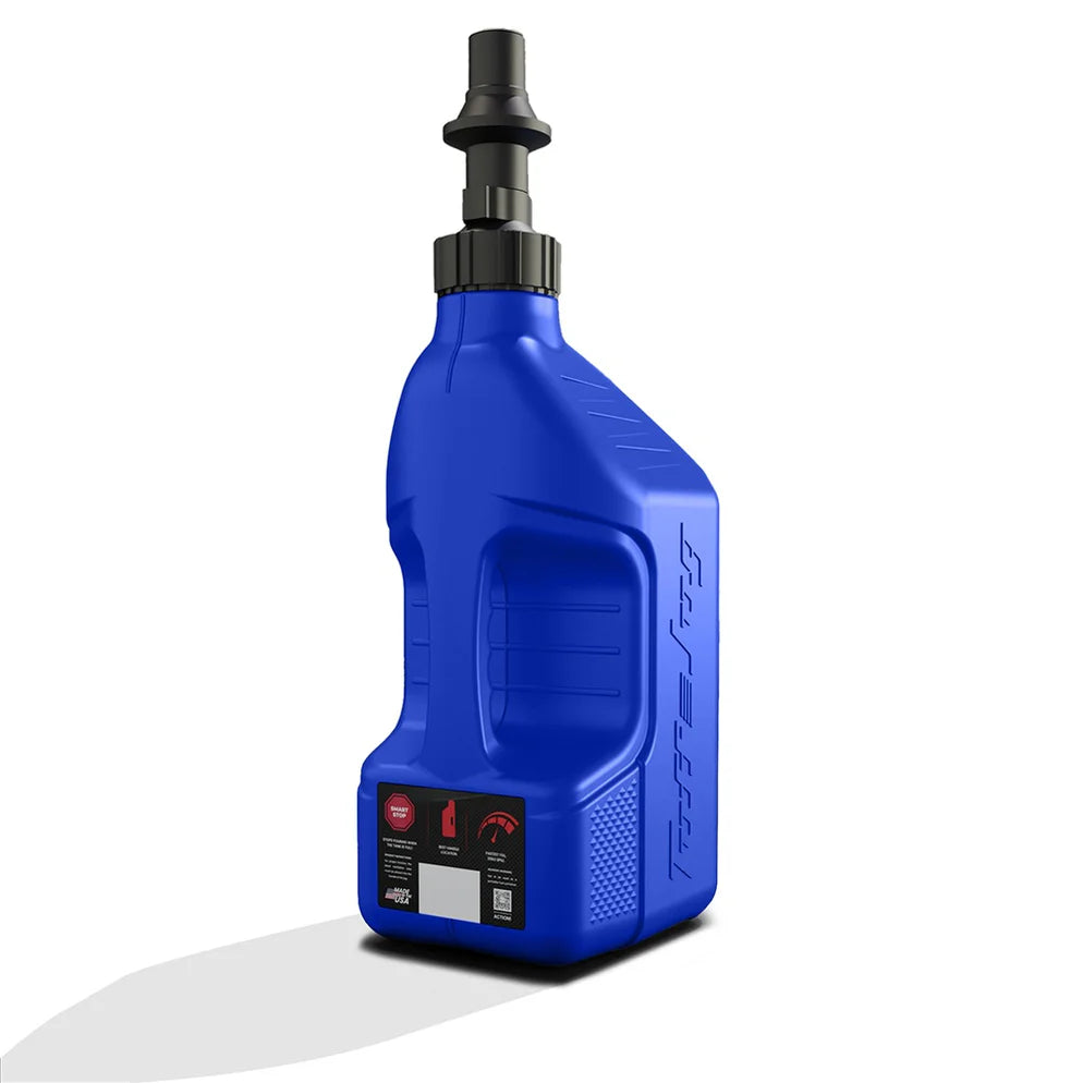 Tuff Jug - 10L Blue With Black Ripper Cap Fuel Can
