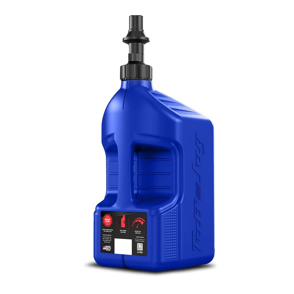 Tuff Jug - 20L Blue With Black Ripper Cap Fuel Can