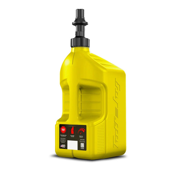 Tuff Jug - 20L Yellow With Black Ripper Cap Fuel Can