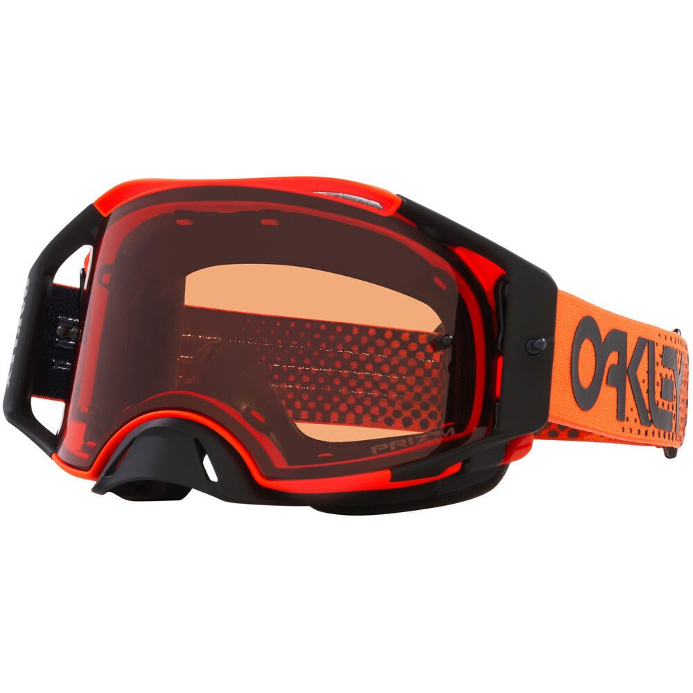 Oakley - Airbrake Moto B1B Orange/Black Prizm Bronze Lens Goggles