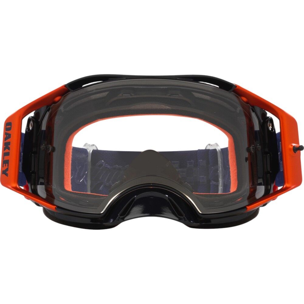Oakley - TLD Navy Sunrise Clear Lens Goggle