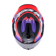 Alpinestars - SR7 Lumen Black/Red/Purple Helmet