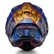 Alpinestars - SR10 Thai LE Martinator Blue/Gold Helmet