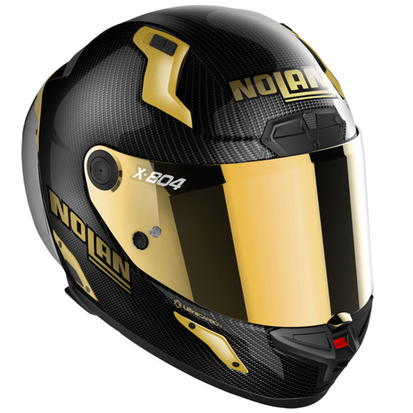 Nolan - X-804 RS Carbon/Gold Helmet