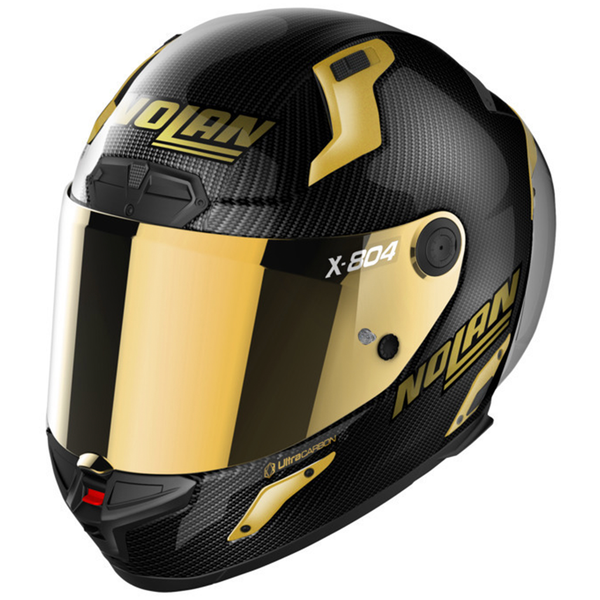 Nolan - X-804 RS Carbon/Gold Helmet