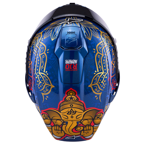 Alpinestars - SR10 Thai LE Martinator Blue/Gold Helmet