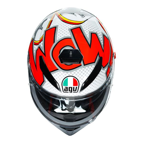 AGV - K3 SV Bubble Grey/White Helmet