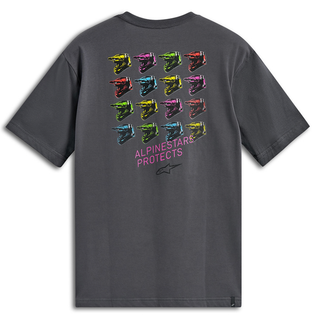 Alpinestars - Pop Helmet Charcoal Tee