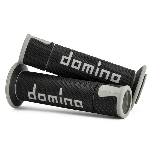 Domino - A450 Black/Grey Road Grips