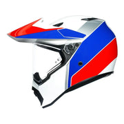 AGV - AX9 Atlante White/Blue/Red Helmet