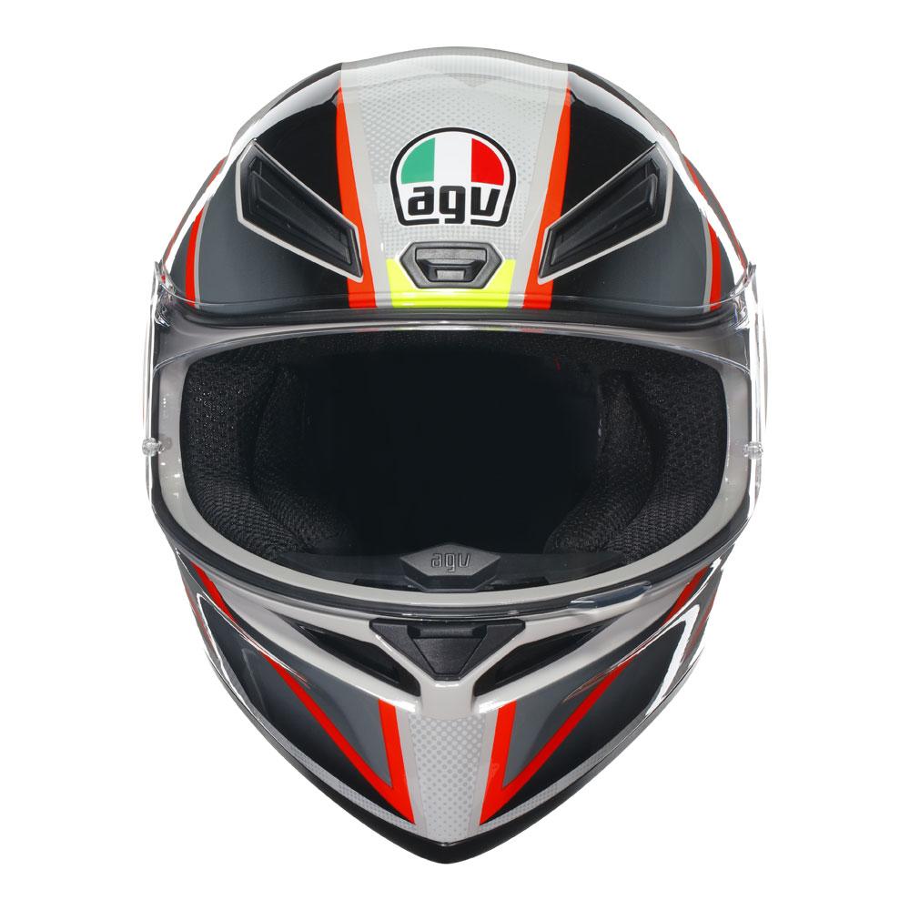 AGV - K1 S Blipper Grey/Red Helmet