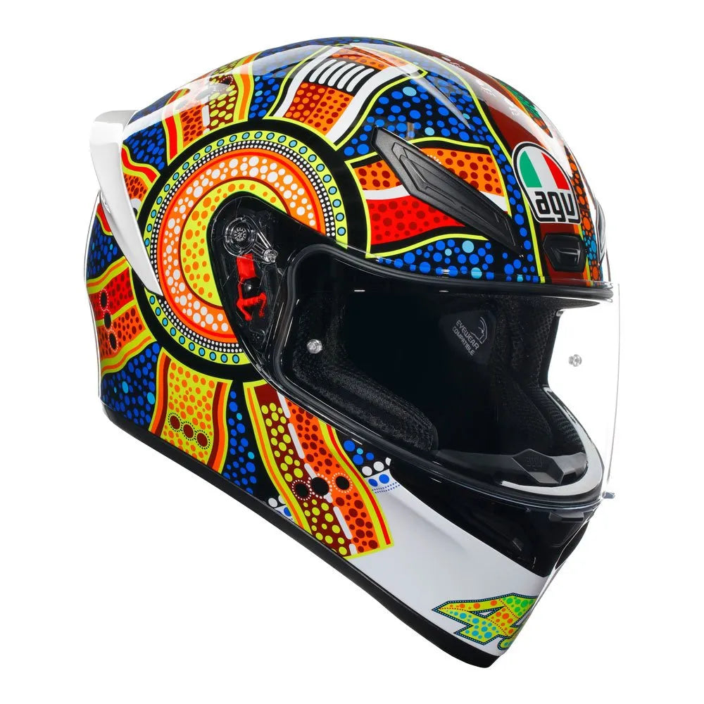 agv helmet 2015 price K1 Full Face Rossi Mugello resistance thermoplastic material Bike Helmet Agv Winter Helmet