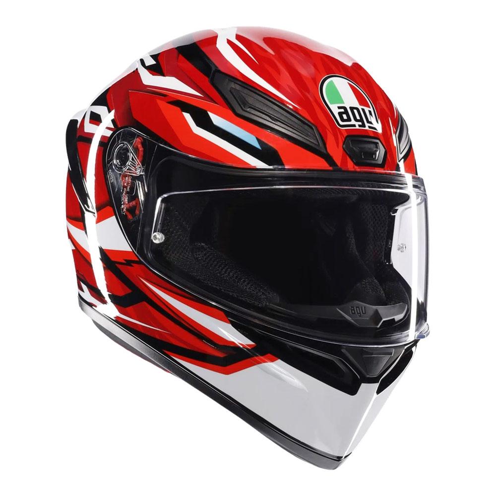 AGV - K1 S Lion Black/Red/White Helmet