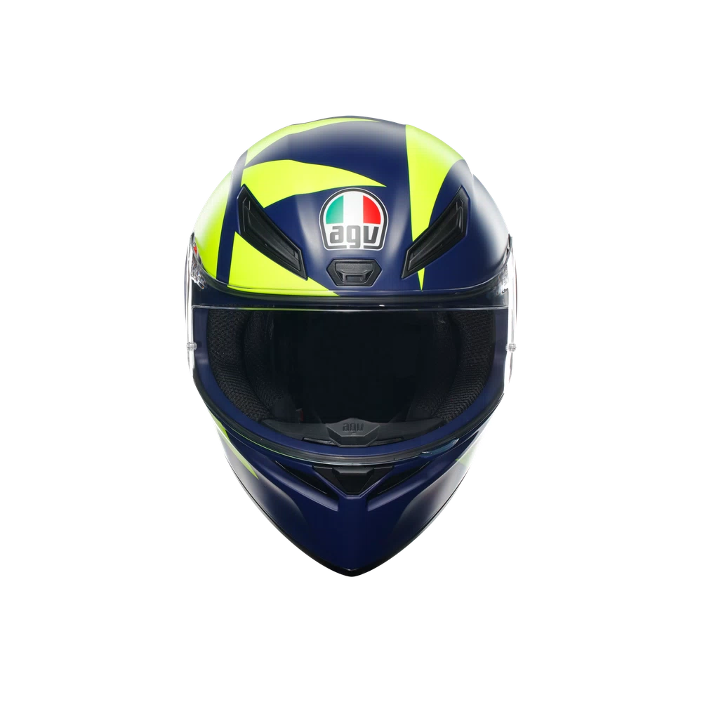 agv k1 qualify blue AGV - K1 S Rossi Soleluna Helmet