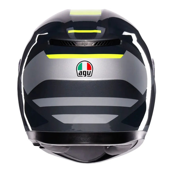AGV - K3 Shade Black/Grey/Yellow Helmet