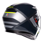 AGV - K3 Shade Black/Grey/Yellow Helmet