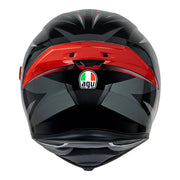 AGV - K5 S Plasma Grey/Black/Red Helmet