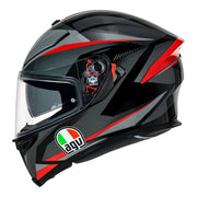 AGV - K5 S Plasma Grey/Black/Red Helmet